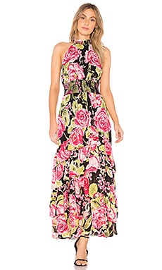 

Макси платье in full bloom - Free People, Розовый, В цветочек