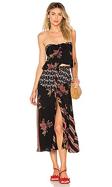 

Комплект sunshine safari - Free People, Черный, Миди