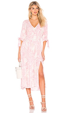 Forever always midi outlet dress