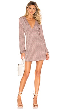 

Мини платье selin - Free People, Розовый, Мини