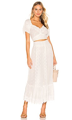 

Комплект ella - Free People, Белый, Белый