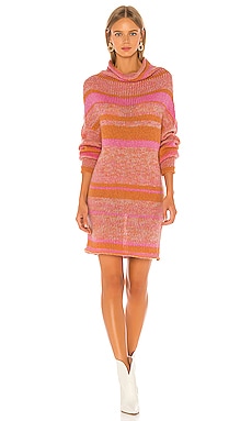 

Вязаное платье candy stripe - Free People, Розовый, Свитера и трикотаж