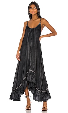 

Макси amor amor - Free People, Черный, Черный
