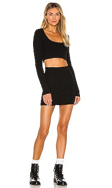 

Комплект got cable swit - Free People, Черный, Платье-свитер