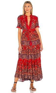 bohemian style maxi dress