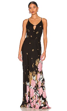 Get To You Printed Maxi Free People $118 BEST SELLER