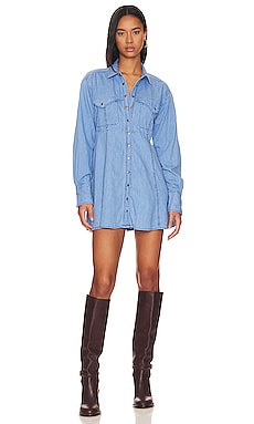 Product image of Free People Sammi Denim Mini. Click to view full details