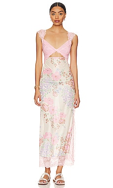Product image of Free People Suddenly Fine Maxi Slip Dress. Click to view full details