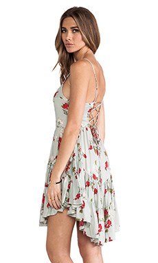 Free People Circle of Flowers Slip Dress in Sage Combo | REVOLVE