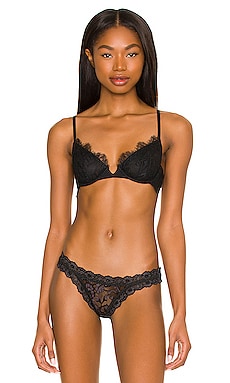 Free People Allure Underwire Bra in Black