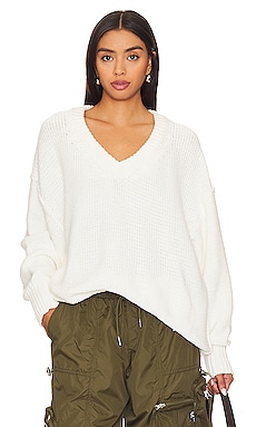 Alli V Neck In Optic WhiteFree People$148