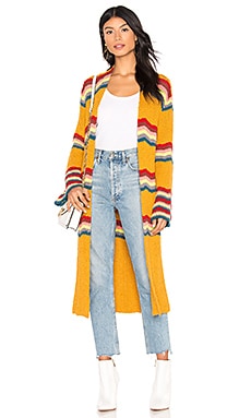 

Кардиган winding road - Free People, Горчичный, Кардиганы