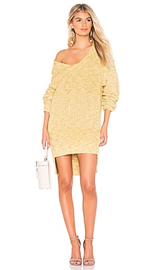 

Свитер sunday - Free People, Желтый, V-вырез