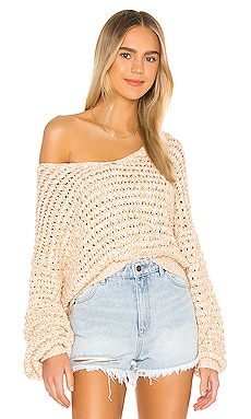 

Свитер coconut - Free People, Peach, Пуловер