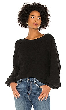 Free People Found My Friend Pullover in Black | REVOLVE