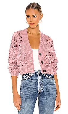 Free People Chloe Cardigan in Pressed Flowers | REVOLVE