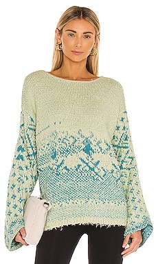 Beach Riot Callie Sweater Fandango Flames