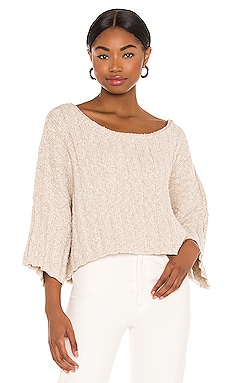 Free people beige on sale sweater