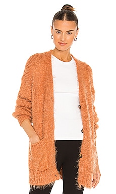 Free People Nevermind Cardi in Cider 