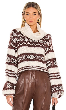 Free People Check Me Out Pullover in Winter Fog | REVOLVE
