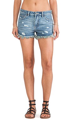 Product image of Free People Rugged Ripped Denim Short. Click to view full details