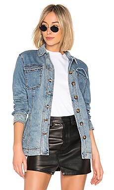 Free People Heritage Jacket in Blue | REVOLVE