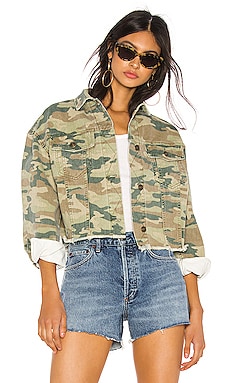 

Куртка camo - Free People, Укороченные