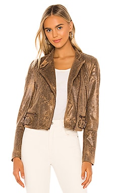 Free people sale snakeskin jacket