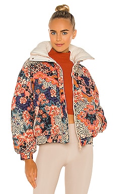 

Дутая куртка power house - Free People, Peach, Statement
