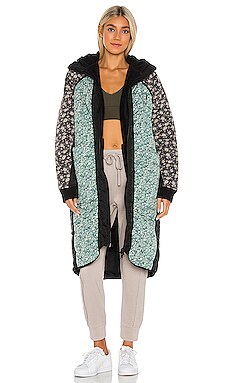 

Куртка toledo longline printed - Free People, Черный, Пуховики