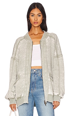 Product image of Free People Robby Bomber. Click to view full details