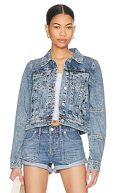 Product image of Free People Rumors Denim Jacket. Click to view full details