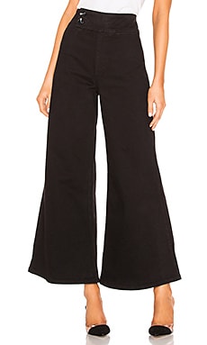 

Брюки youthquake bell bottom - Free People, Черный, Черный