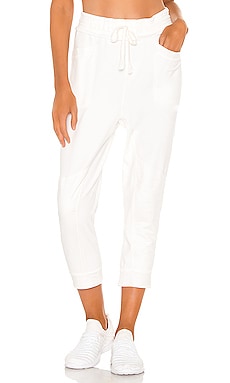 Free People X FP Movement Let It Go Sweatpant in White | REVOLVE