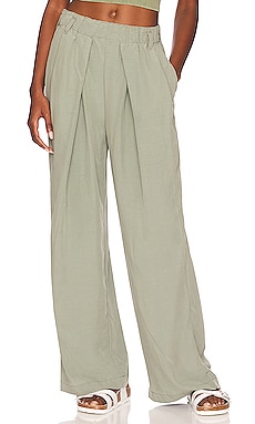 Product image of Free People Nothin To Say Pleated Pant. Click to view full details