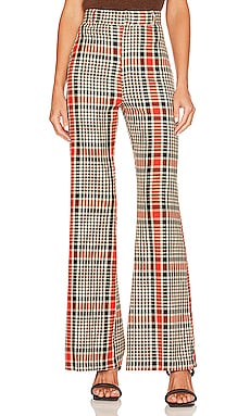 Plaid Jules Pant