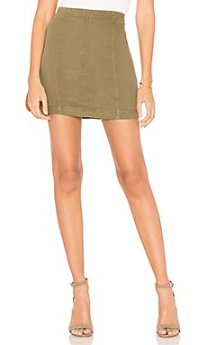 

Юбка мини modern femme - Free People, Зеленый, Мини
