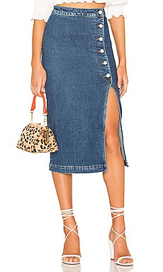

Юбка миди jasmine - Free People, Юбка-карандаш