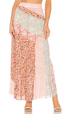 

Юбка макси palma - Free People, Coral;peach, Макси