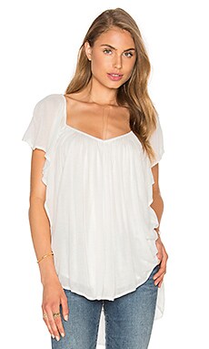 Velvet by Graham & Spencer Inessa Top in White