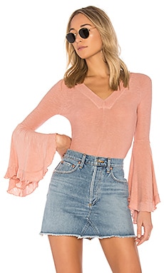 Free People So Dramatic Bell-Sleeve Top - Macy's