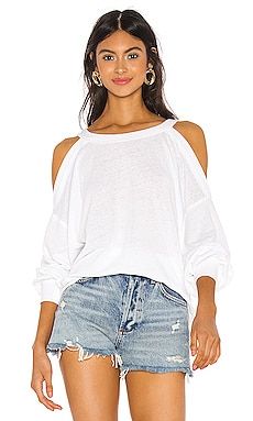 

Футболка chill out - Free People, Белый, Белый