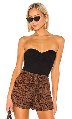 

Боди catch up - Free People, Черный, Черный