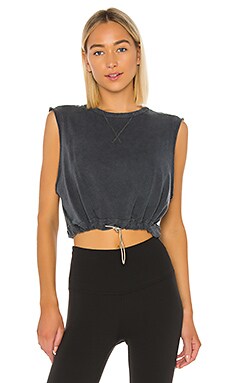 

Футболка bring the heat - Free People, Серый, Топы
