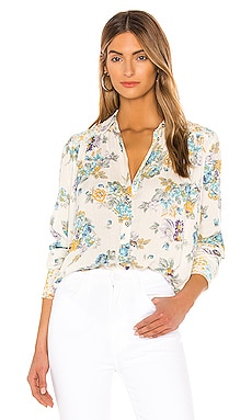 

Блузка hold on to me - Free People, Cream;blue, Блузки