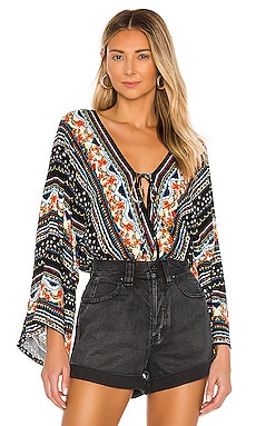 

Блузка for you - Free People, Черный, Богемный стиль