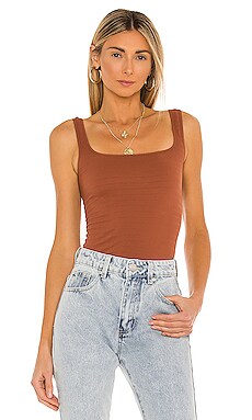 

Майка square one - Free People, Ржавый, Майки