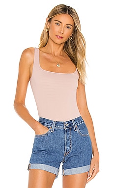 Free People Square One Tank in Ballet