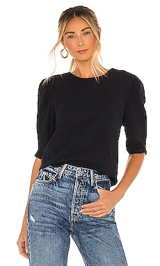 

Футболка just a puff - Free People, Черный, Черный