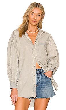 Happy Hour Oxford Shirt Free People $103 